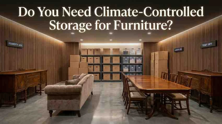 Do You Need Climate-Controlled Storage for Furniture?