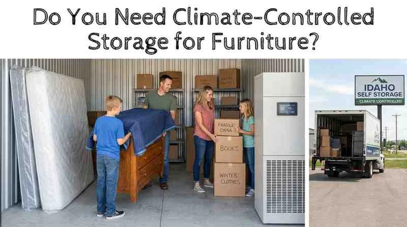 Do You Need Climate-Controlled Storage for Furniture?