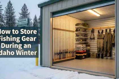 How to Store Fishing Gear During an Idaho Winter