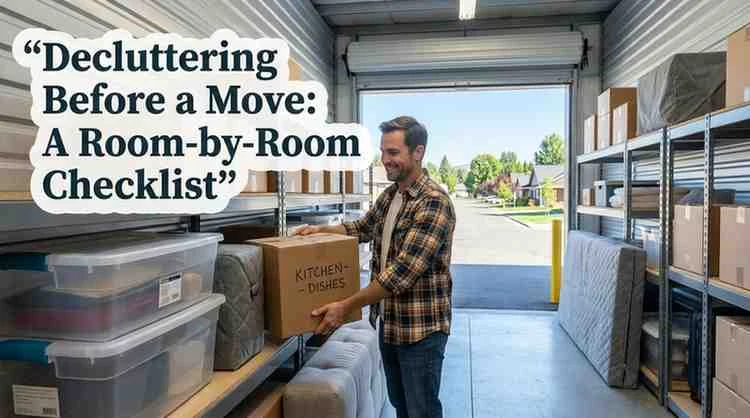 Decluttering Before a Move