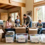 Decluttering Before a Move