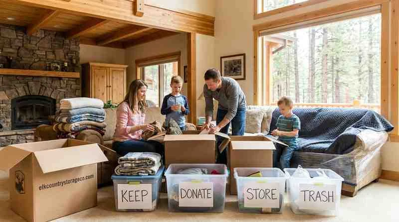Decluttering Before a Move