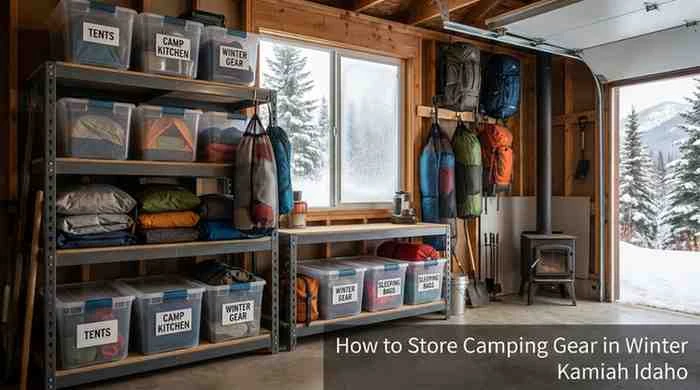 How to Store Camping Gear in Winter: A Complete Guide for Campers in the Clearwater Valley