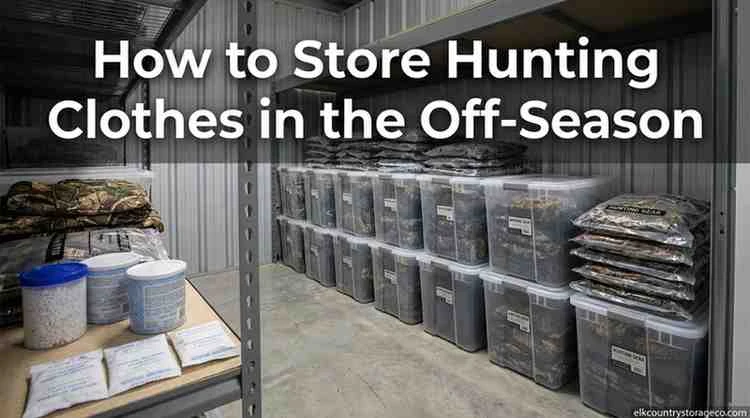 How to Store Hunting Clothes in the Off-Season
