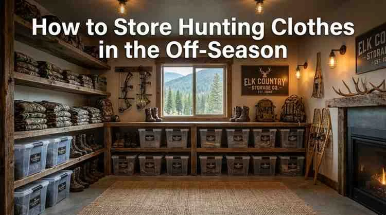 How to Store Hunting Clothes in the Off-Season