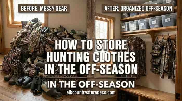 How to Store Hunting Clothes in the Off-Season