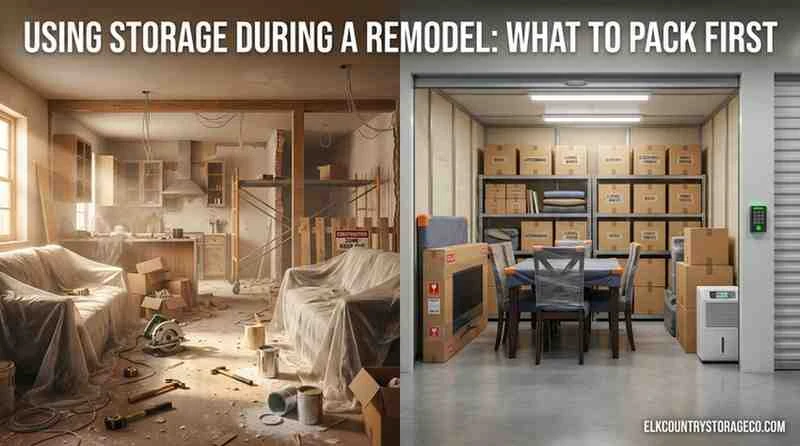 Using Storage During a Remodel: What to Pack First 4 Using Storage During a Remodel: What to Pack First
