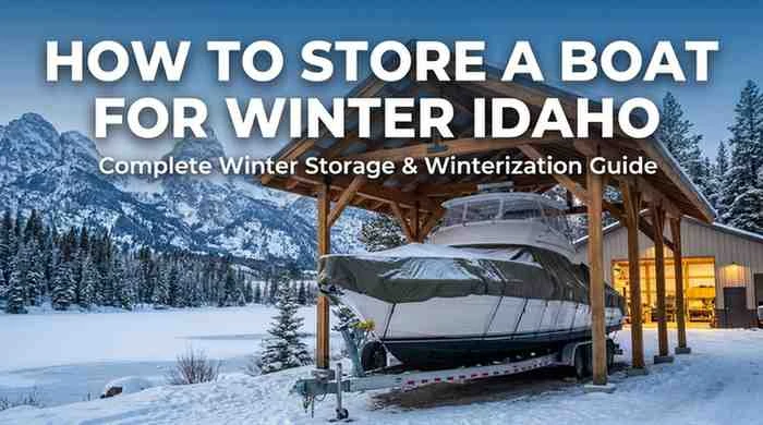 How to Store a Boat for Winter in Idaho: The Complete Winterization Guide