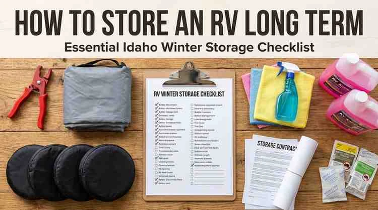 How to Store an RV Long Term | Idaho Owner's Guide