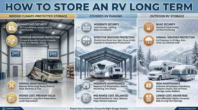 How to Store an RV Long Term | Idaho Owner's Guide
