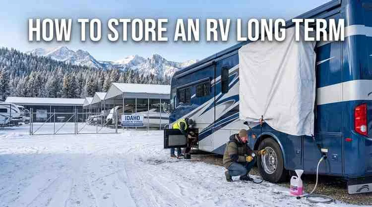 How to Store an RV Long Term | Idaho Owner's Guide