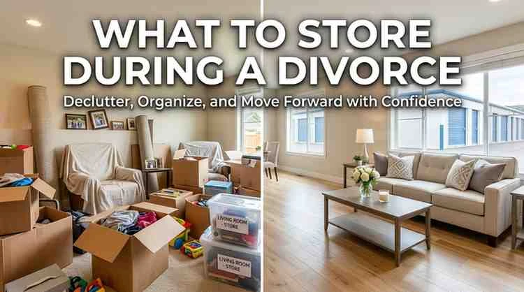 What to Put in a Storage Unit During a Divorce: A Practical Guide