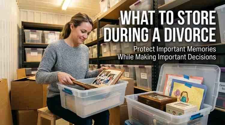 What to Put in a Storage Unit During a Divorce: A Practical Guide
