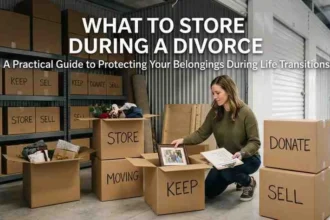 What to Put in a Storage Unit During a Divorce: A Practical Guide