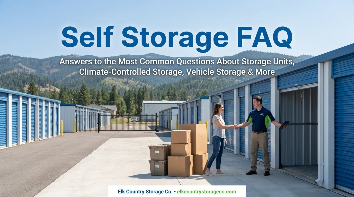 Self Storage FAQ Kamiah